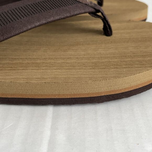 O\'Neill Men\'s Expedition Flip Flops Tan/Brown Lightweight Foam Sandals Size 12 main image 8